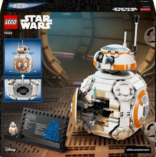 Klocki LEGO STAR WARS 75452 Droid astromechaniczny BB-8 na Arena.pl