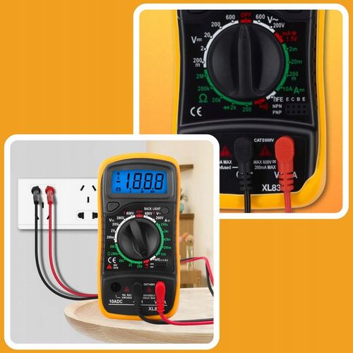 PROFESJONALNY MIERNIK PRĄDU DO MIERZENIA AMPEROMIERZ CYFROWY LCD UNIWERSALN na Arena.pl