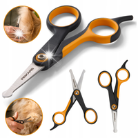 FISKARS Nożyczki zaokrąglone do strzyżenia pielęgnacji psów i kotów 14 cm