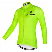 Bluza Do Jazdy Na Rowerze Z Odblaskami Męska Rozpinana Wiosenna Ciepła XL
