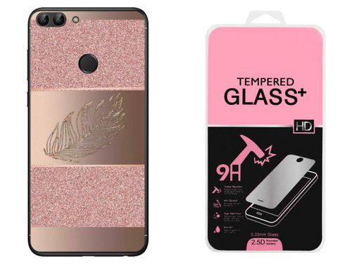 HUAWEI P SMART | Etui smartfon CASE + Szkło na Arena.pl