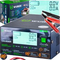 PROSTOWNIK 12V i 24V MIKROPROCESOROWY ŁADOWARKA DO AKUMULATORA NAPRAWA 10A