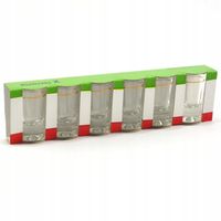 kieliszki do wódki 25ml 6szt. X złoty pasek