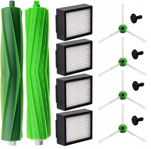 ZESTAW AKCESORIA SZCZOTKI FILTRY DO IROBOT ROOMBA I3 I4 5 I6 i7 J7 E5 E6 E7 na Arena.pl