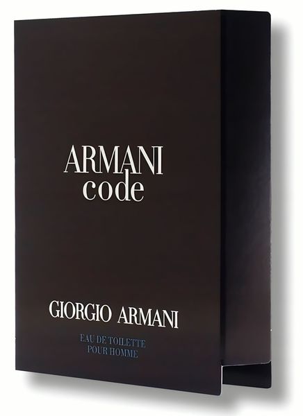 ARMANI Code Próbka perfum męskich 1,2ml EDT zdjęcie 1