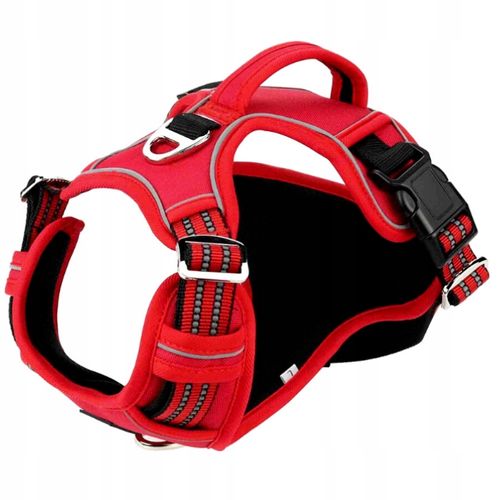 MOCNE SZELKI GUARD dla psa ALASKA odblask red M na Arena.pl