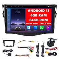 RADIO ANDROID 13 TOYOTA RAV4 2006-2012 ANDROID AUTO CARPLAY WIFI 4GB/64GB