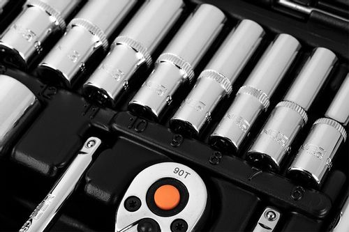 NEO TOOLS Klucze Nasadowe 110 el. 1/4" 1/2" Zestaw Narzędzi Walizka na Arena.pl