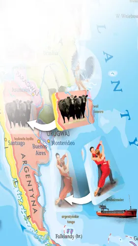 Mapy Z Naklejkami. Dookoła Świata na Arena.pl