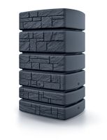 Zbiornik na deszczówkę TOWER STONE IDTST500 | Antracyt