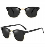 DAMSKIE Okulary Słoneczne Polaryzacyjne nerdy UV PRZECIWSŁONECZNE UV400