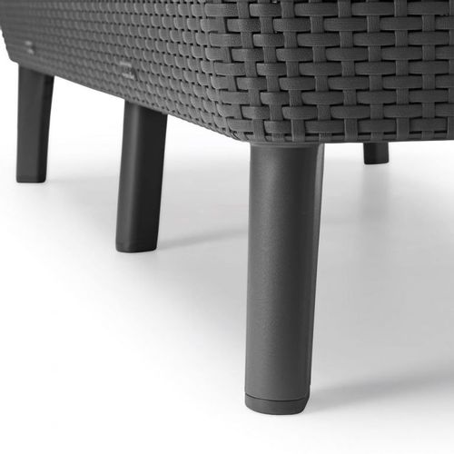 Emaga Podwójna sofa SALEMO - grafit na Arena.pl