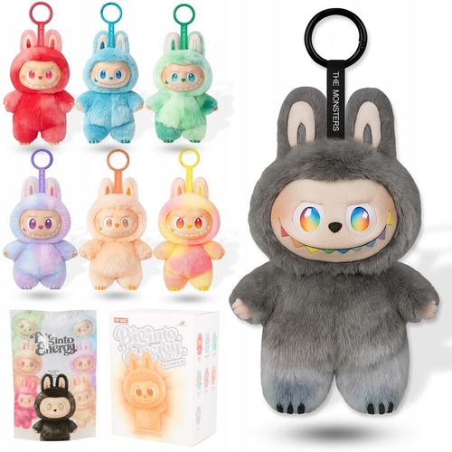 LABUBU BIG INTO ENERGY THE MONSTERS BRELOK PLUSZOWA MASKOTKA KOLEKCJONERSKA na Arena.pl