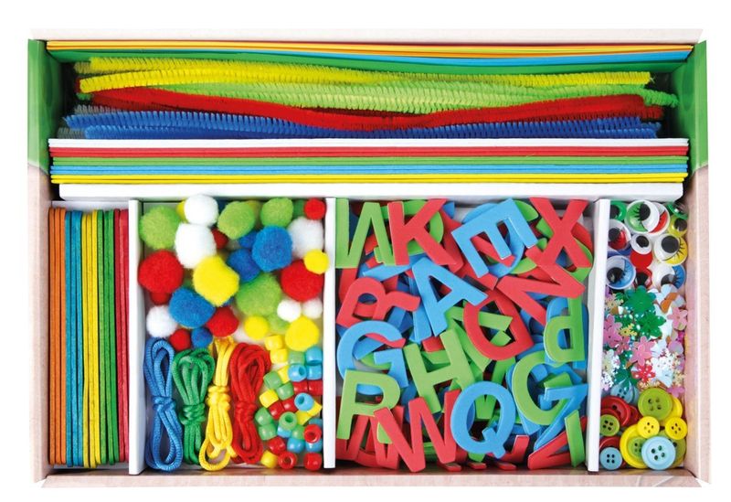 Zestaw rękodzieło 400 elementów zdjęcie 2