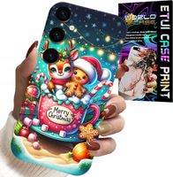 ETUI DO SAMSUNG GALAXY A25 5G - RENIFER Z PIERNIKIEM MERRY CHRISTMAS