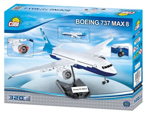 Cobi Klocki 320 elementów Boeing 737 Max 8 na Arena.pl
