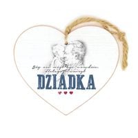 tabliczka serce dziadek,bóg nie mógł....