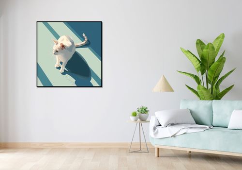 Plakat 90x90cm Kocia Persona na Arena.pl