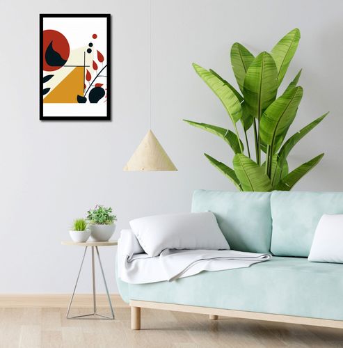 Plakat 40x60cm Ogień i Flora na Arena.pl