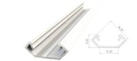 AL12-GLC1-LW-2020 – Profil LED narożny GLC1, biały lakierowany, 2,02 m