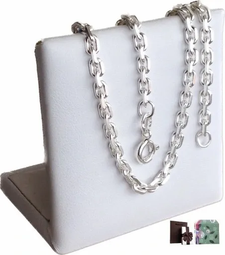 GRUBY Łańcuszek srebrny próby 925 (na PREZENT) SREBRO zdjęcie 1