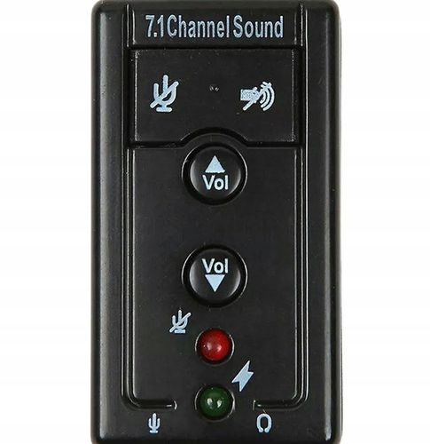 AK103B Karta dźwiękowa virtual 7.1ch usb na Arena.pl