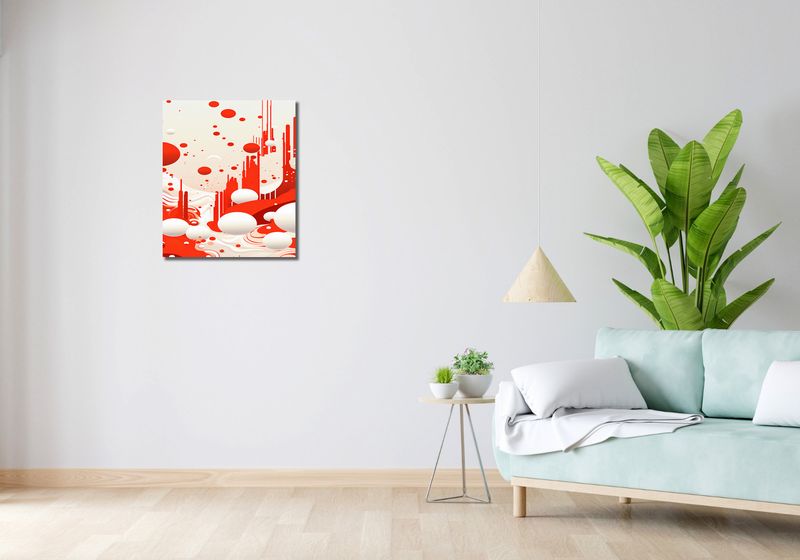 Obraz 50x60cm Tańczące Chryzantemy zdjęcie 2
