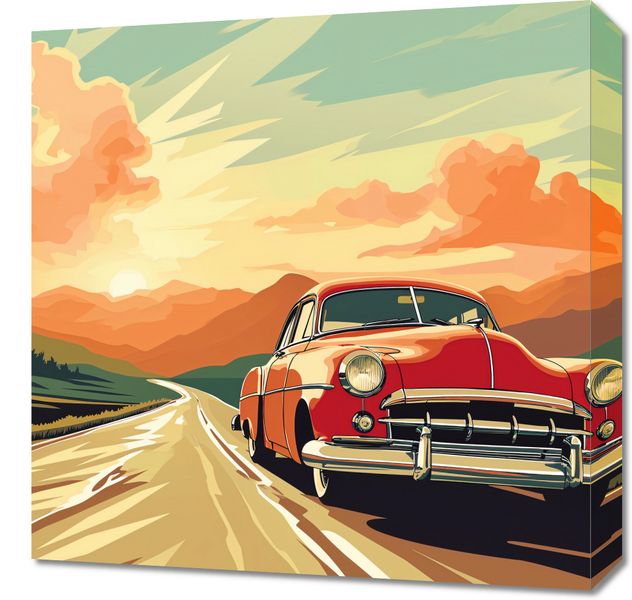 Obraz 50x50cm Przygoda Czeka zdjęcie 1