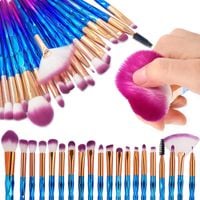 Profesjonalny zestaw 20 pędzli do makijażu dla perfekcyjnego efektu