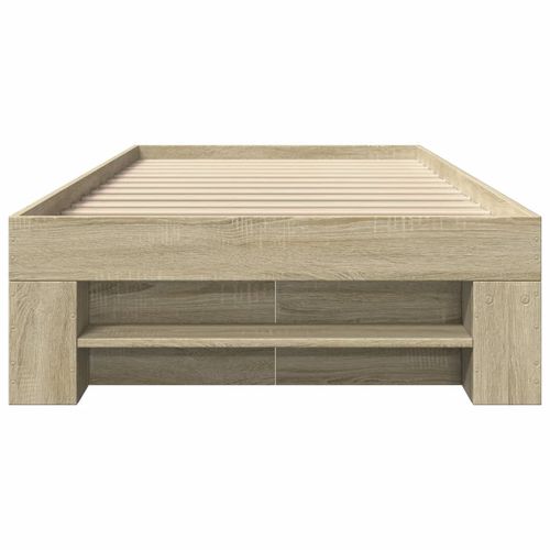 Łóżko bez materaca, dąb sonoma, 90x190 cm na Arena.pl