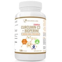 KURKUMINA + PIPERYNA CURCUMIN C3 turmeric 120kaps