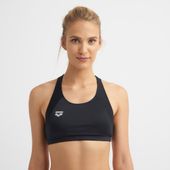 ARENA FITNESS WOMEN GYM BRA TOP BICOLOR BLACK-BLACK ROZMIAR XS