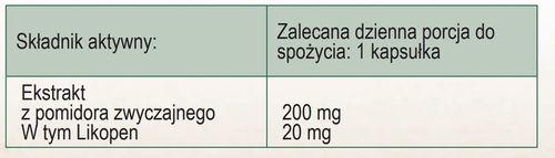 LIKOPEN LYCOPENE FORTE 20mg PROSTATA SERCE 120szt. na Arena.pl