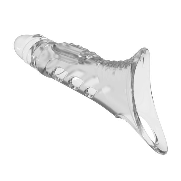 Pretty Love Penis Sleeve 8.7" Extender – Clear zdjęcie 8