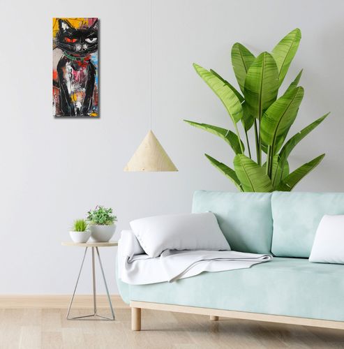 Obraz 20x50cm Gburowaty Kiciak na Arena.pl