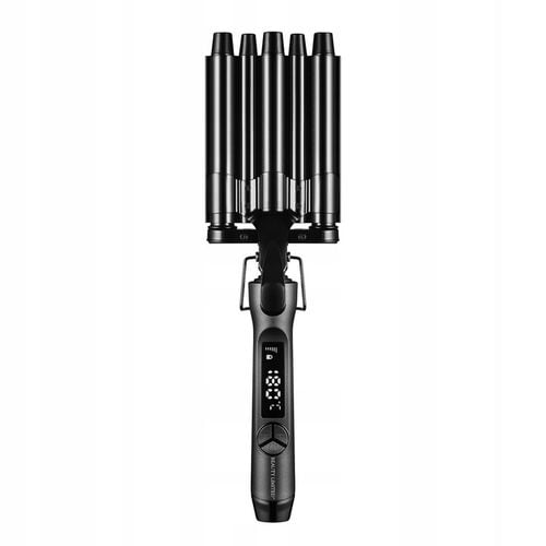 Falownica do włosów CERAMICZNA 5 WAŁKÓW BŁYSKAWICZNE NAGRZEWANIE LCD na Arena.pl