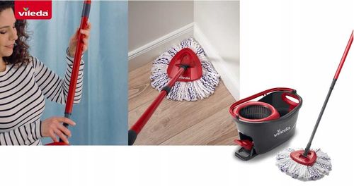 Mop obrotowy Vileda TURBO 3w1 Microfibre na Arena.pl