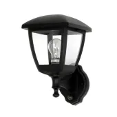 LAMPA OGRODOWA ZEWNĘTRZNA Z CZUJNIKIEM RUCHU I ZMIERZCHU E27