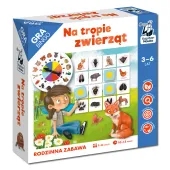 Na tropie zwierząt. Gra bingo
