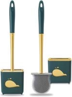 silikonowa szczotka do toalety z podstawką 2szt