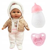 Lalka interaktywna Smily Play Julka beżowa 32 cm uczy 120 słów PL/EN