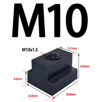 Nakrętka teowa - kostka teowa - M10 (13,7 x 22 x 16 mm) / rowek 14 mm