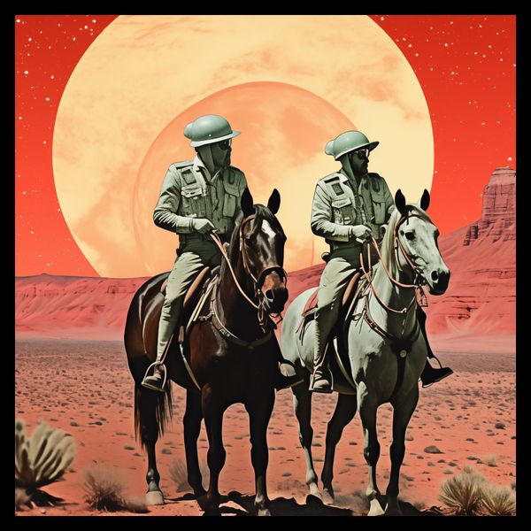 Plakat 50x50cm Patrol Kosmiczny zdjęcie 2