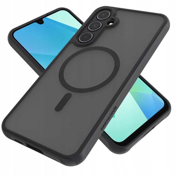 Spacecase Hybrid Mag Galaxy A16 5G Black zdjęcie 2
