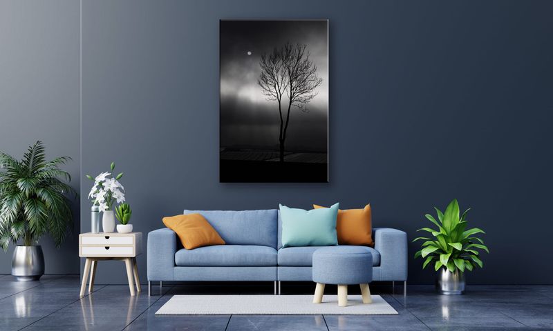 OBRAZ NA PŁÓTNIE 024 Drzewo 60x90cm zdjęcie 4