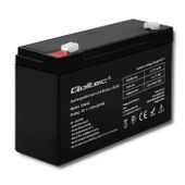 Qoltec Akumulator AGM | 6V | 12Ah | max. 180A