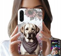 ETUI DO SAMSUNG GALAXY A17 5G - PIESEK PIESKI HUSKY PSIE WZORY + SZKŁO