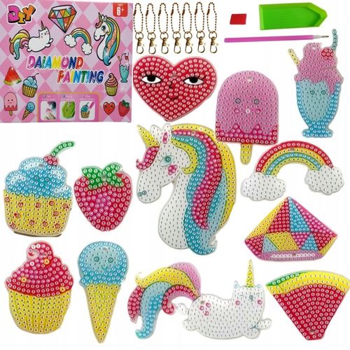 Haft Diamentowy naklejki Wyklejanka Mozaika 5D na Arena.pl