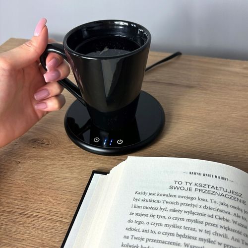 Podgrzewacz do Kubka Kawy Herbaty pod Kubek do biura na PREZENT na Arena.pl