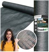 Siatka Cieniująca 2x10m 55% Zacieniająca Cieniówka Do Osłony Ochrony Roślin